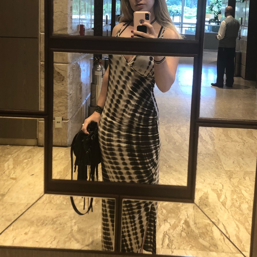 Maxi dress 👗 vestito robe vert  vestido verde